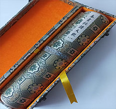 温县书画装裱案例